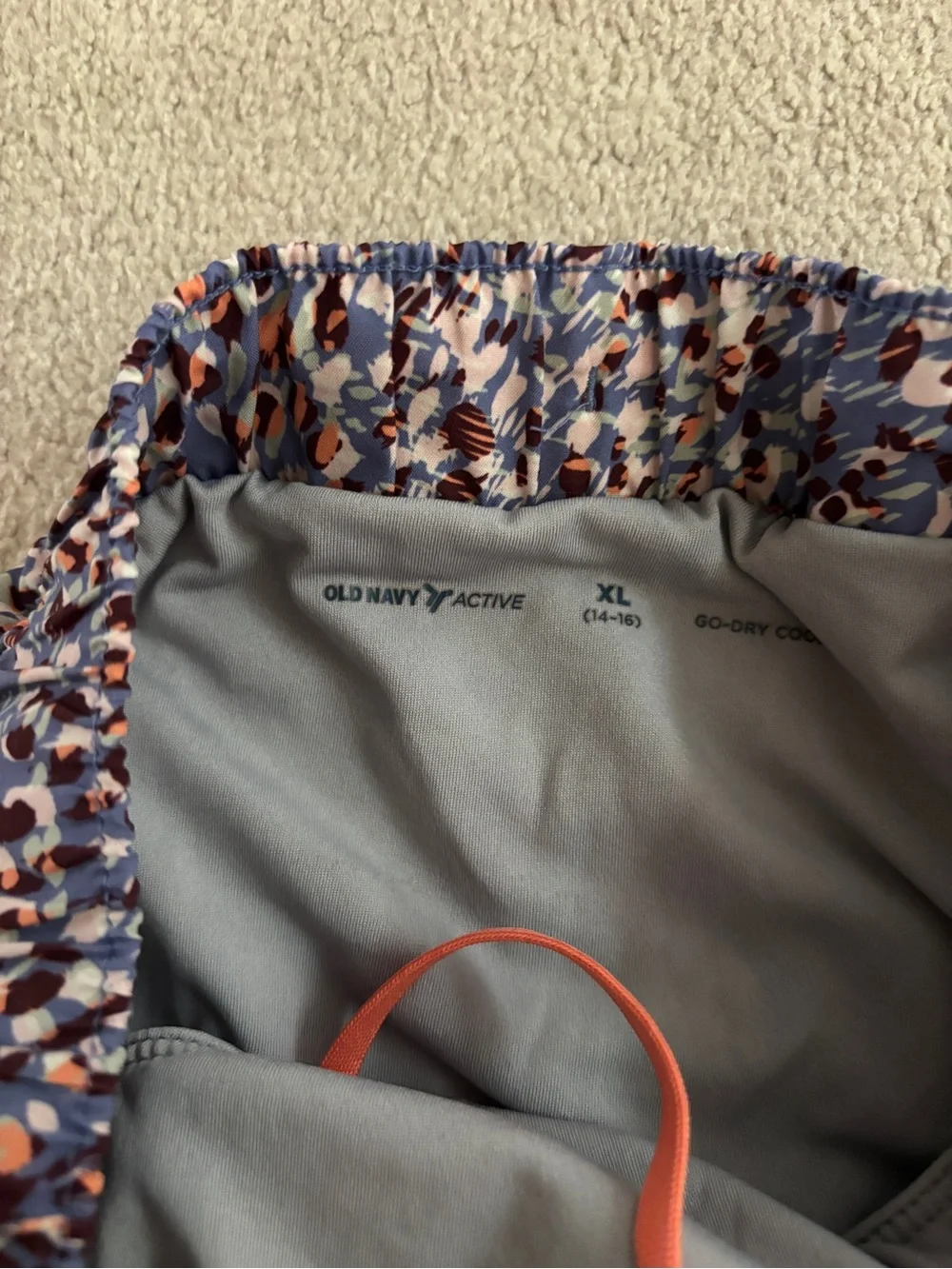 Old navy active girls running shorts